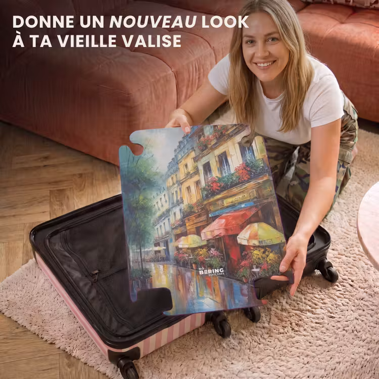 CaseSwap - Rue - Peinture à l'huile - Colorée - Ville — 3