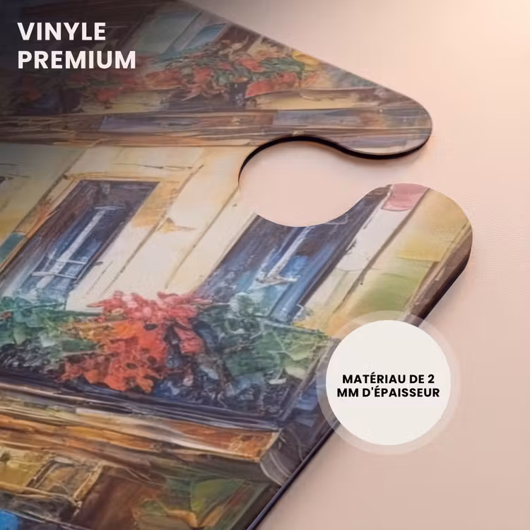 CaseSwap - Rue - Peinture à l'huile - Colorée - Ville — 5