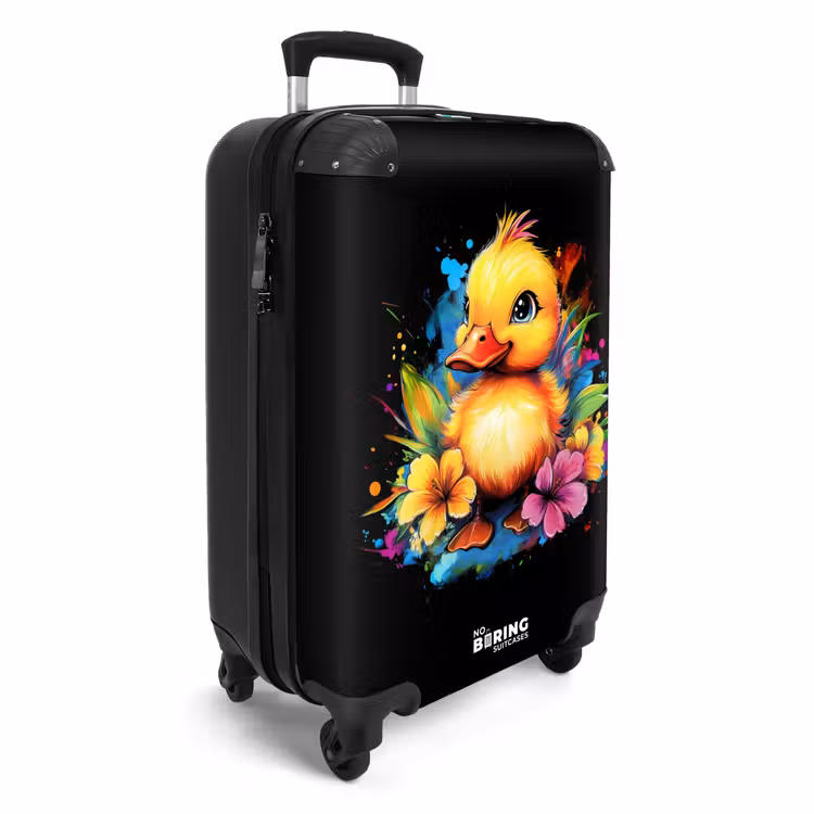 CaseSwap™ - Canard avec fleurs tropicales — 2