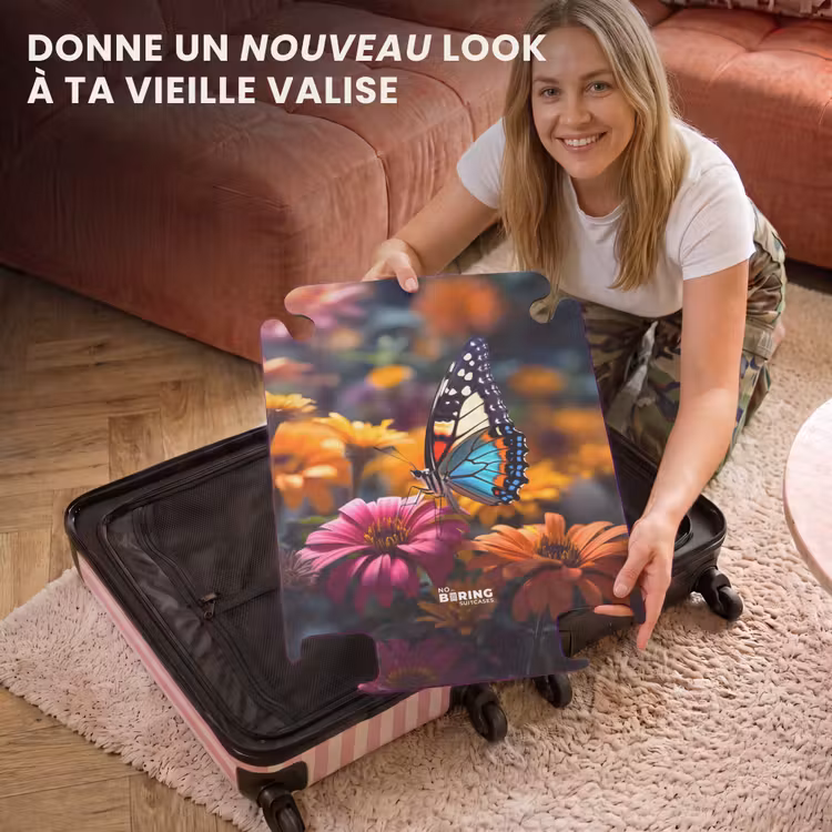CaseSwap - Papillon sur des fleurs colorées — 3