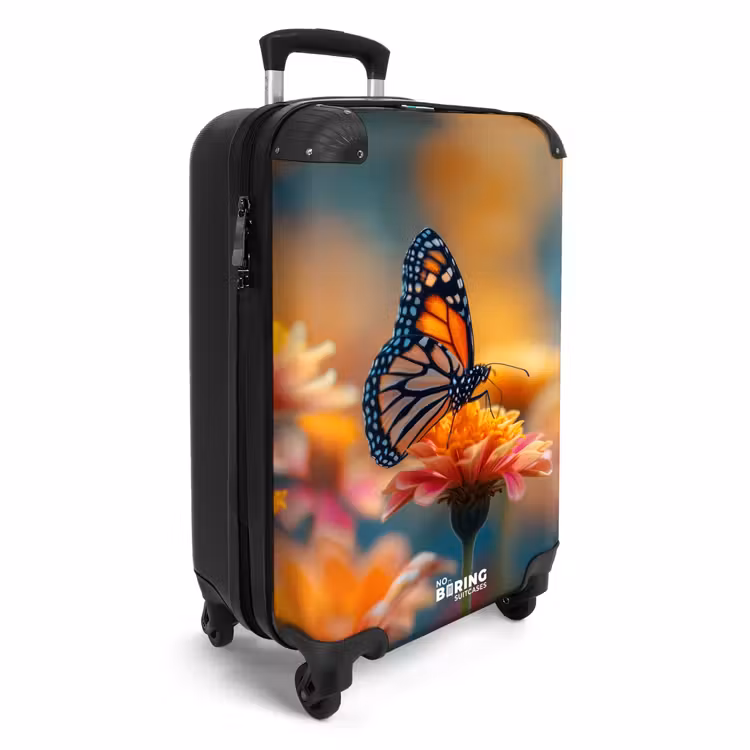 CaseSwap™ - Papillon sur une fleur rose — 2