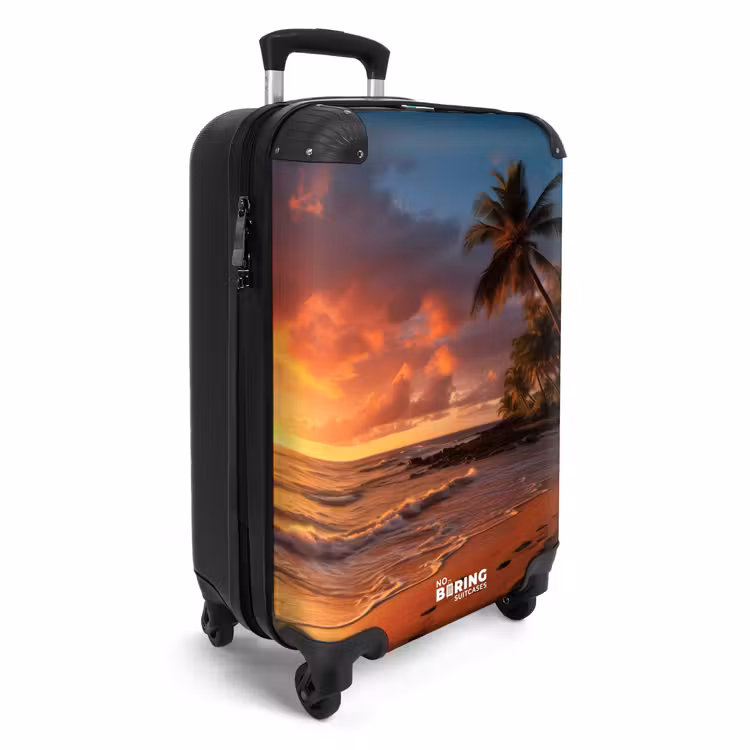 CaseSwap™ - Plage avec palmier au coucher du soleil — 2