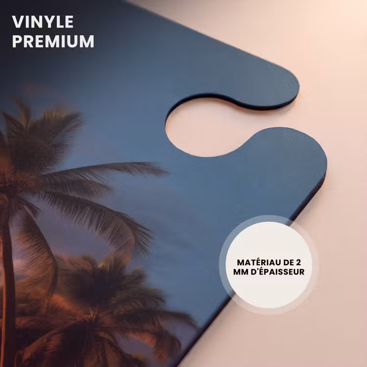 CaseSwap™ - Plage avec palmier au coucher du soleil — 5