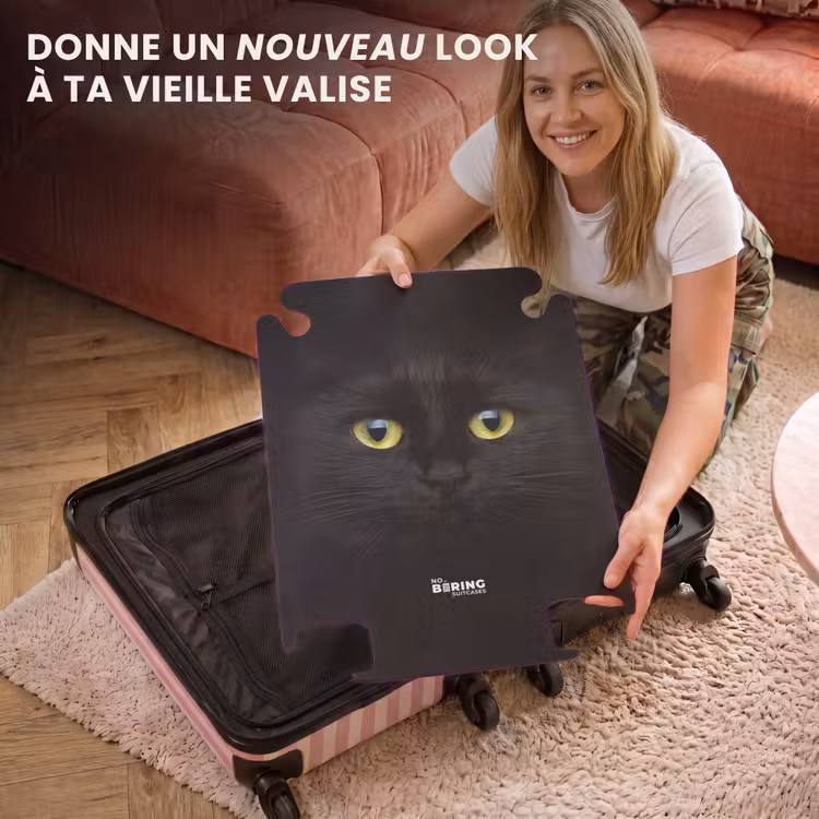 CaseSwap™ - Chat noir aux yeux brillants — 3