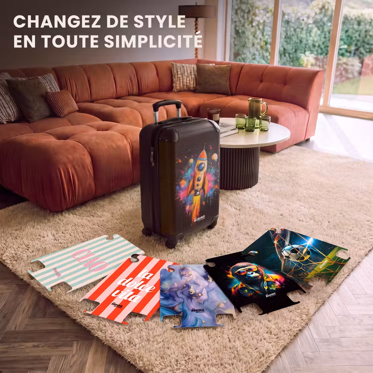 CaseSwap™ - Fusée dans l'espace avec graffiti — 6