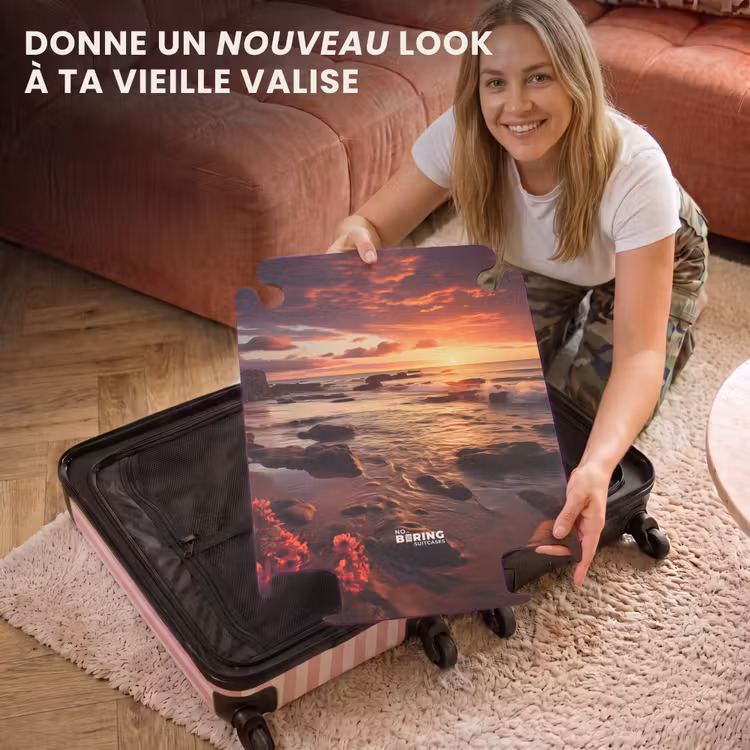 CaseSwap™ - Plage rocheuse au coucher du soleil — 3