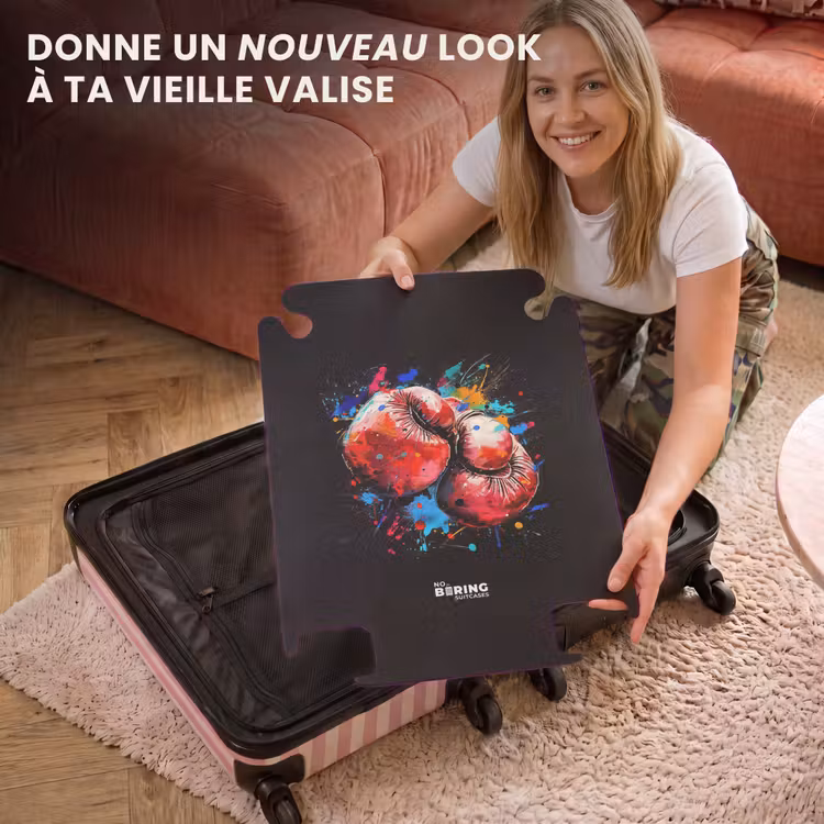 CaseSwap - Gants de boxe rouges avec peinture — 3