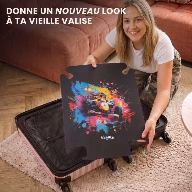 CaseSwap™ - Voiture de Formule 1 avec graffitis — 3