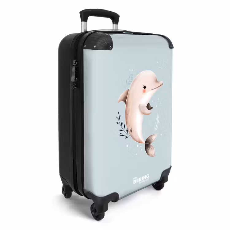 CaseSwap™ - Dauphin beige dans l'eau bleue — 2