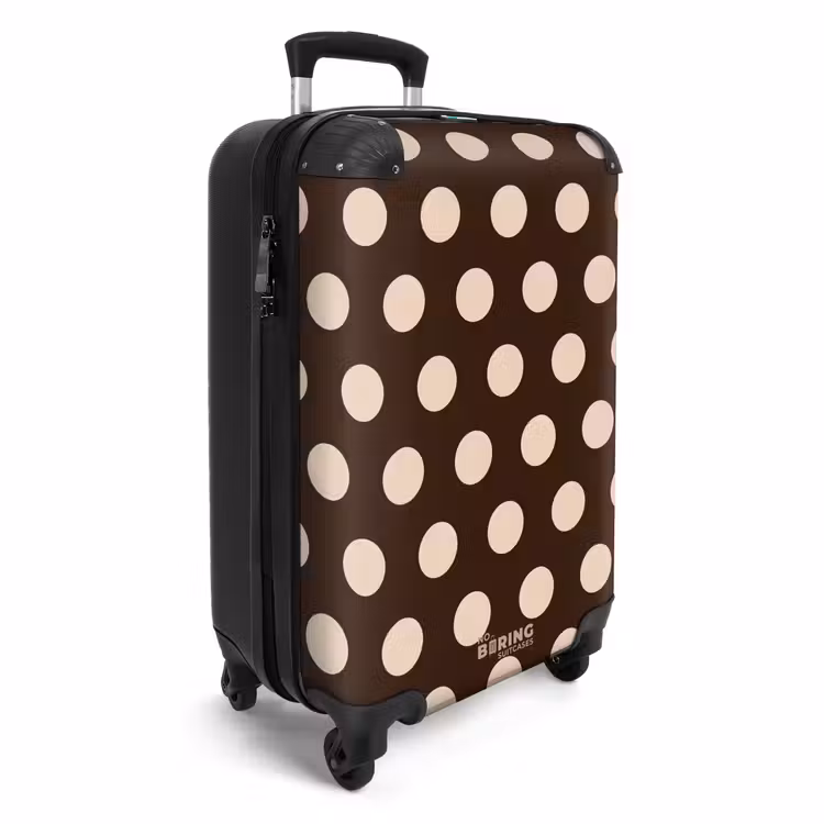 CaseSwap™ - Motif à pois dans différentes nuances de brun — 2