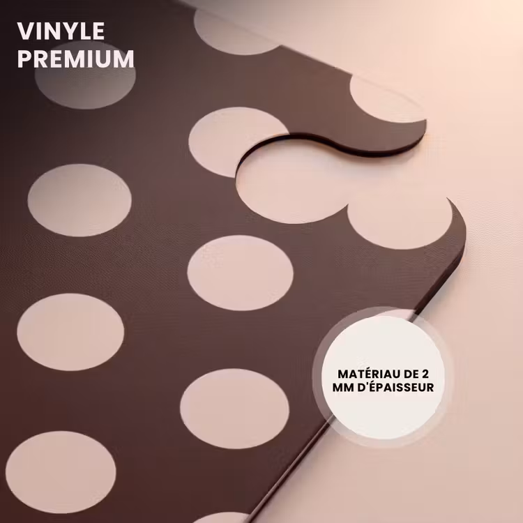 CaseSwap™ - Motif à pois dans différentes nuances de brun — 5