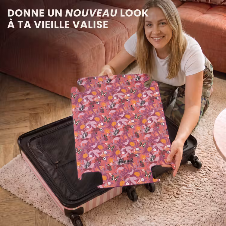CaseSwap™ - Papillon tropical rose foncé — 3