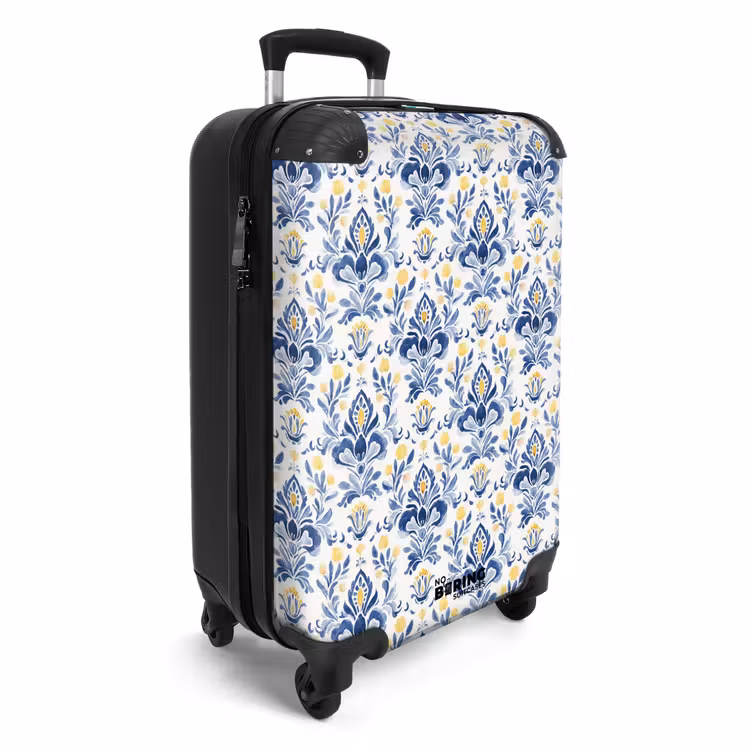CaseSwap - Motif baroque bleu jaune — 2