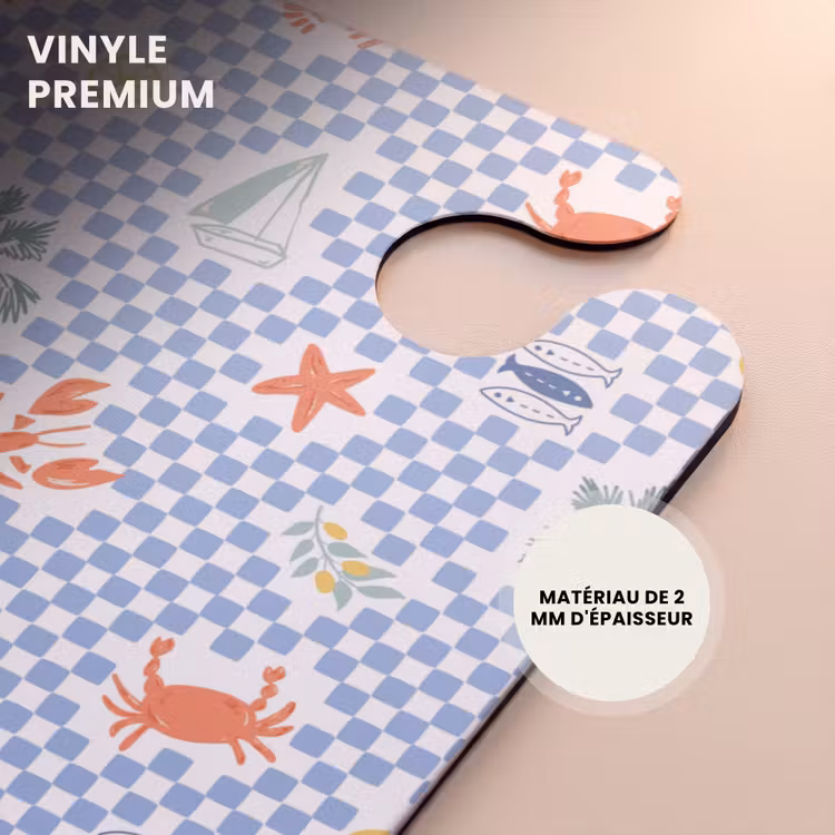 CaseSwap - Zomer strand print blauw — 5