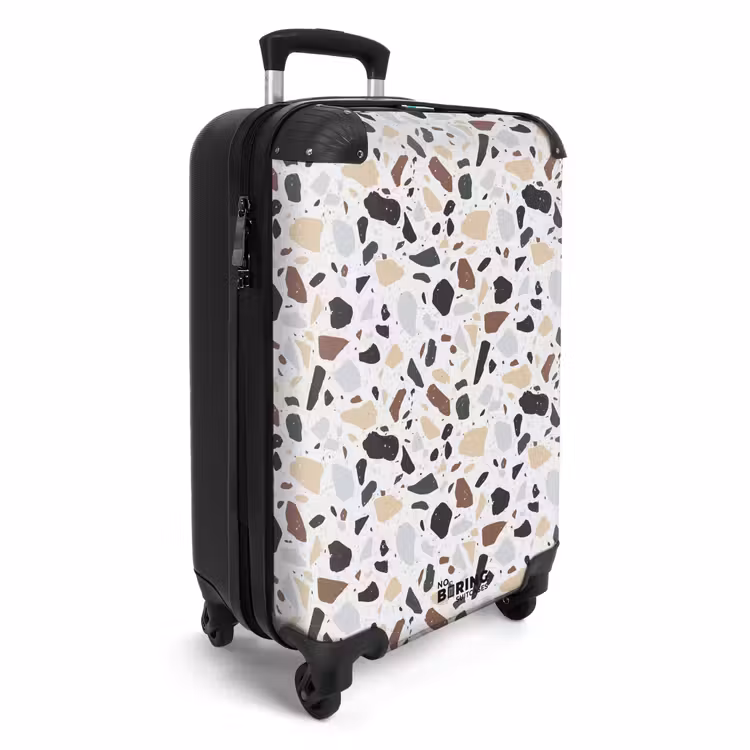 CaseSwap™ - Motif de couleur naturelle Terrazzo — 2