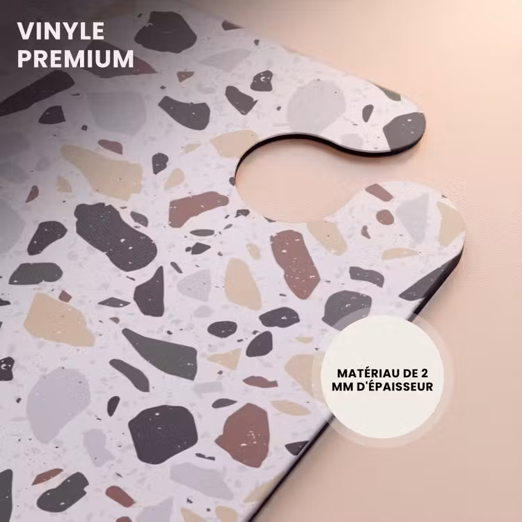 CaseSwap™ - Motif de couleur naturelle Terrazzo — 5