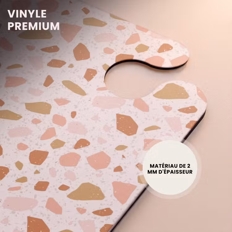 CaseSwap™ - Motif Terrazzo multicolore beige rose — 5