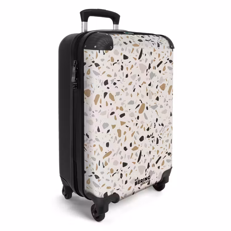 CaseSwap™ - Motif Terrazzo beige naturel — 2