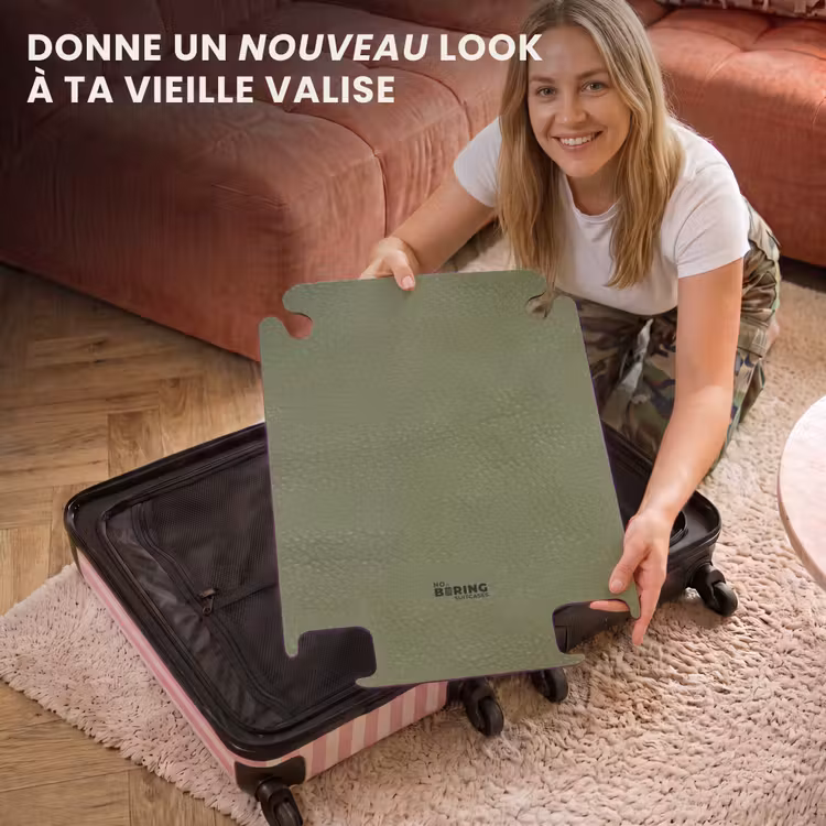 CaseSwap™ - Aspect cuir vert pomme — 3