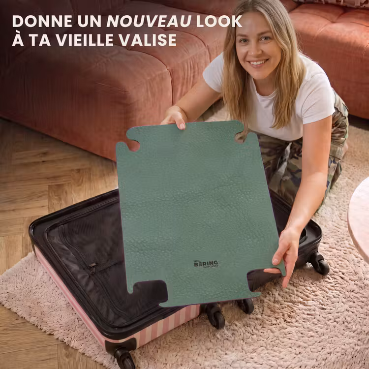 CaseSwap™ - Aspect cuir de couleur verte — 3