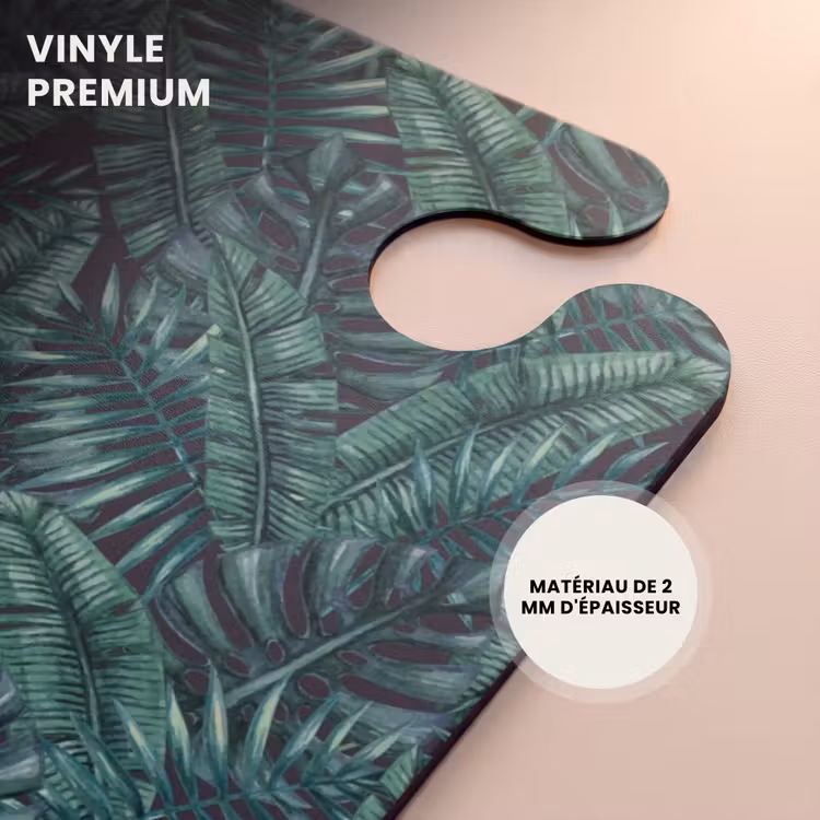 CaseSwap™ - Feuilles de palmier monstera motif foncé — 5