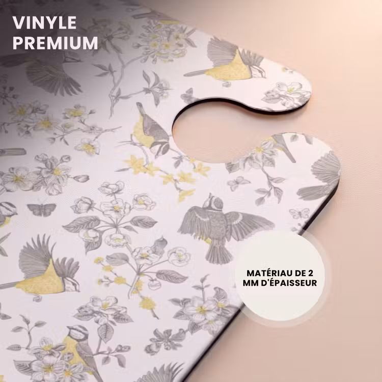 CaseSwap - Motif classique d'oiseaux et de fleurs jaunes — 5