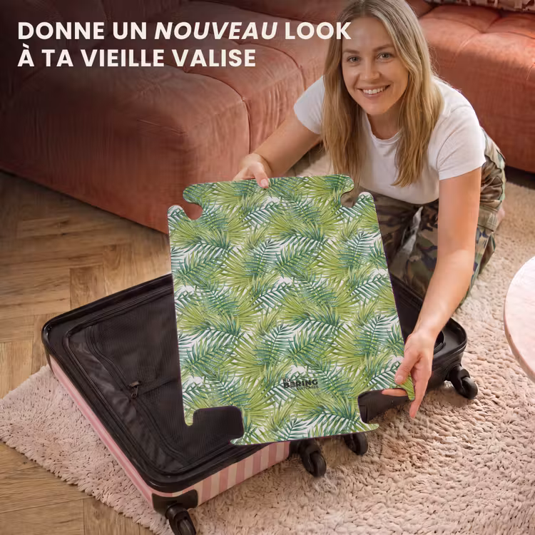CaseSwap™ - Motif de feuilles de palmier vert clair — 3