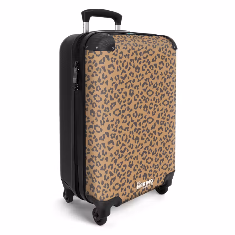 CaseSwap™ - Imprimé animal panthère marron — 2
