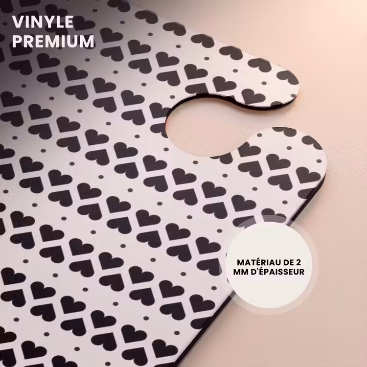 CaseSwap - Modèle de cœurs rayés pour la Saint-Valentin — 5