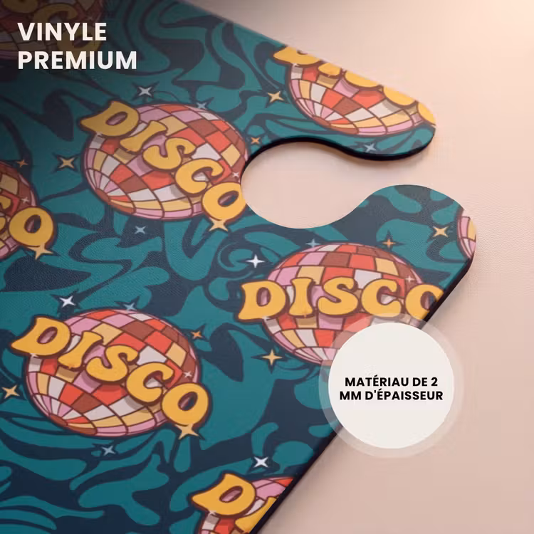 CaseSwap - Retro disco wave bal patroon kleurrijk — 5
