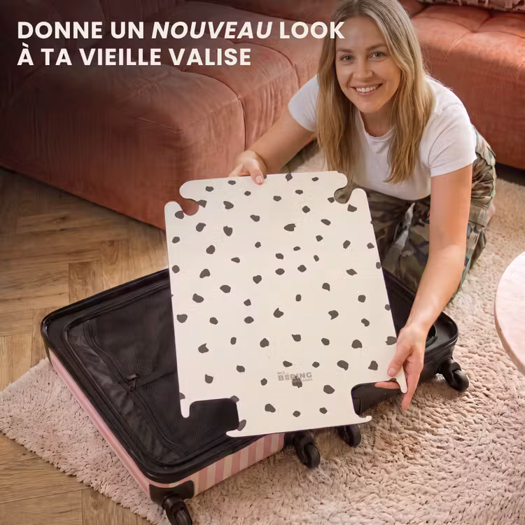 CaseSwap™ - Fond crème clair avec des taches brunes — 3