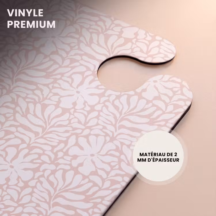 CaseSwap - Fleurs et feuilles sur fond beige — 5