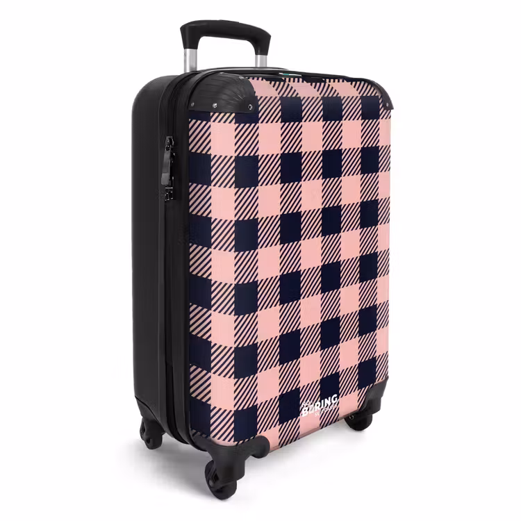 CaseSwap™ - Motif de damier en rose et noir — 2