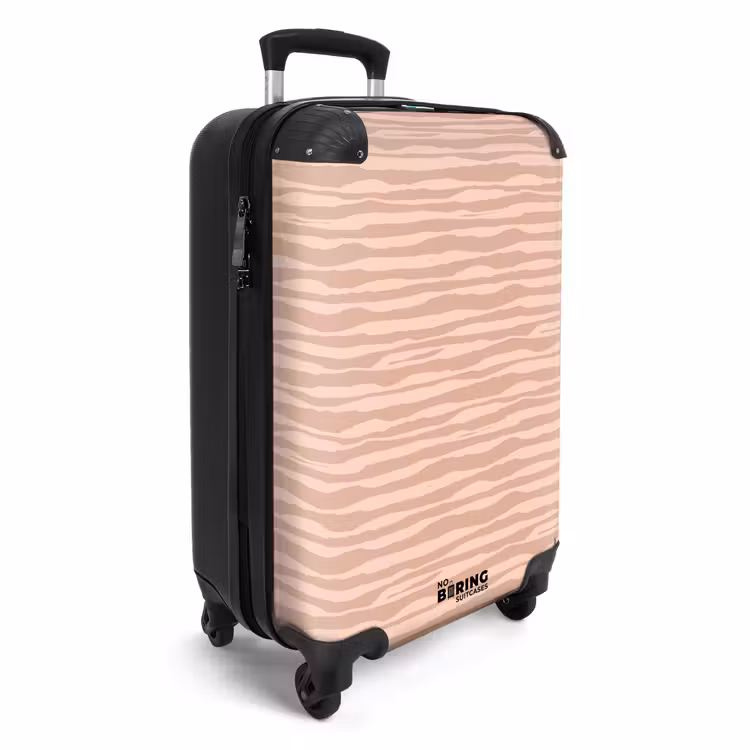 CaseSwap™ - Rayures horizontales sur fond beige — 2