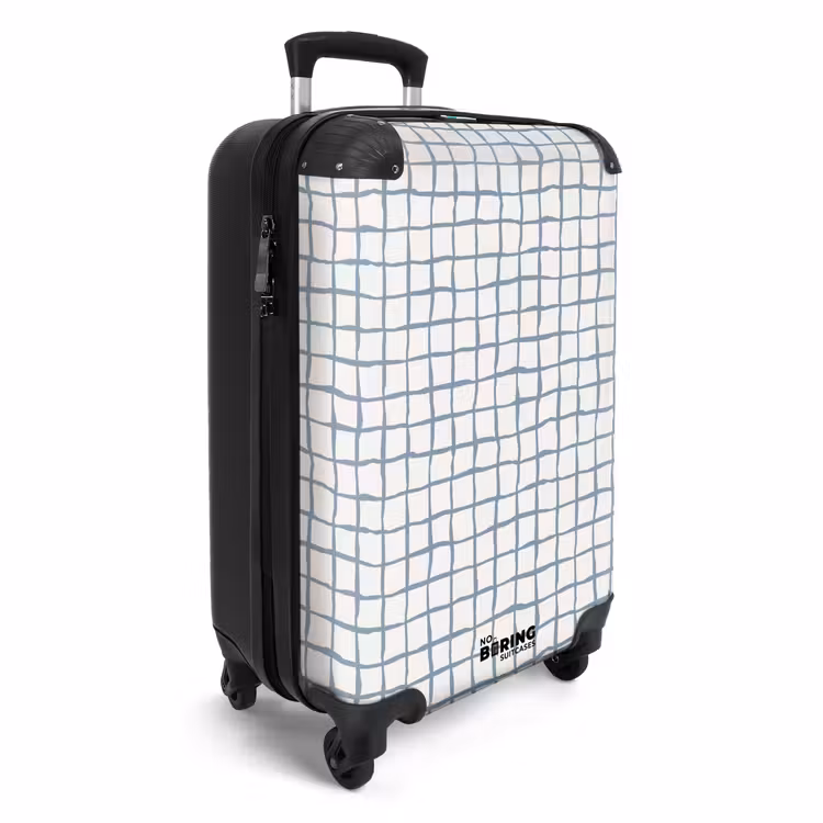 CaseSwap™ - Grille bleue dessinée à la main avec des angles doux — 2