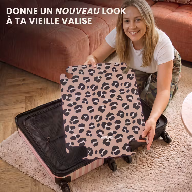 CaseSwap - Imprimé panthère sur fond rose — 3