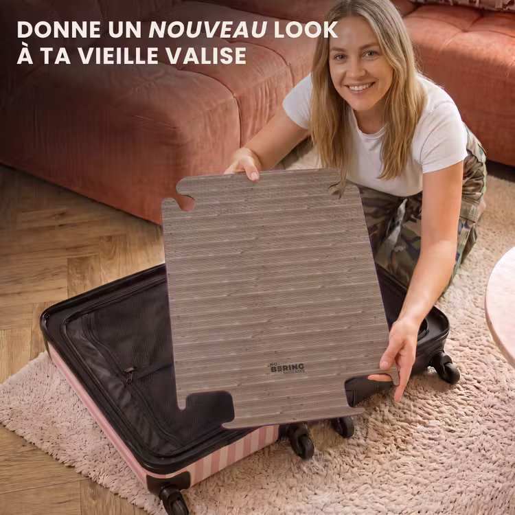 CaseSwap™ - Bois brun à grain fin et horizontal — 3