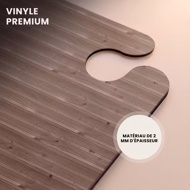 CaseSwap™ - Bois brun à grain fin et horizontal — 5