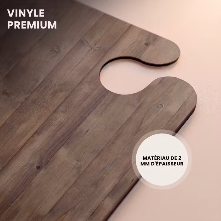CaseSwap™ - Planches verticales brunes avec structure en bois altérée par les intempéries — 5