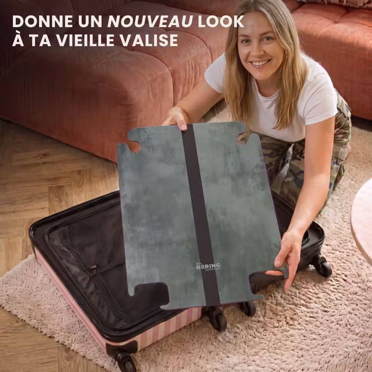 CaseSwap™ - Aspect béton vert avec bande noire — 3