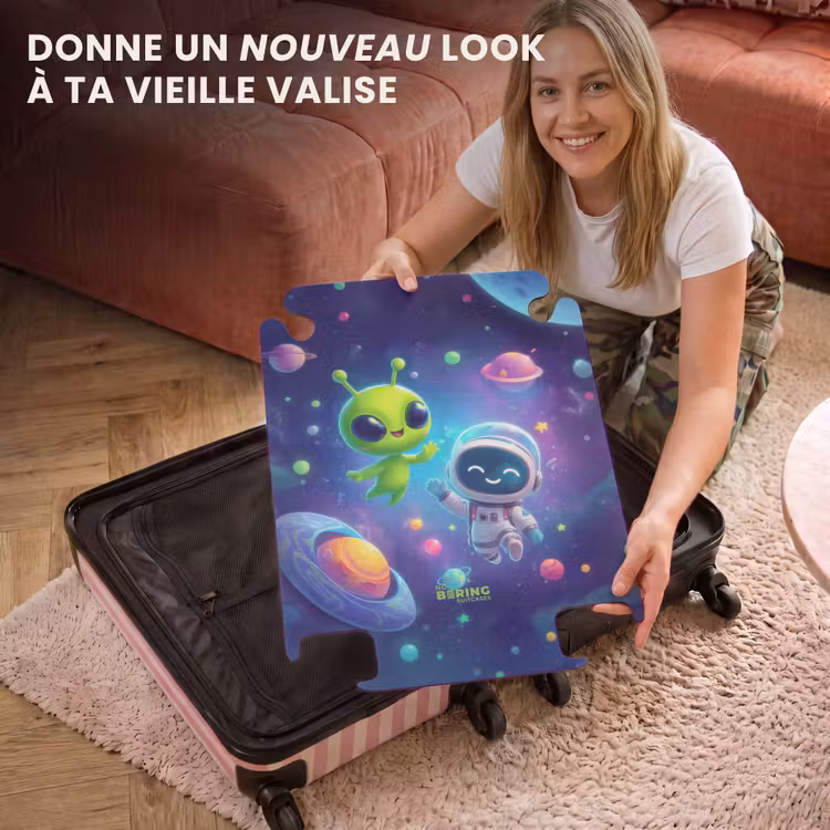 CaseSwap™ - Alien et astronaute dans l'espace — 3