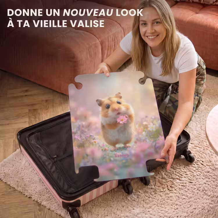 CaseSwap - Hamster entouré de fleurs — 3