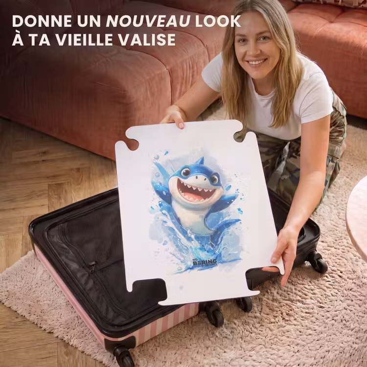 CaseSwap™ - Animation joyeuse requin hors de l'eau — 3