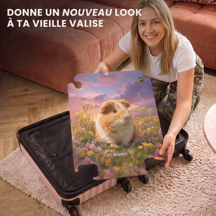 CaseSwap - Hamster parmi les fleurs au coucher du soleil — 3