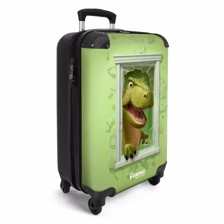 CaseSwap™ - Un T-rex brise une fenêtre en verre vert — 2