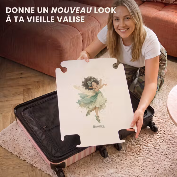 CaseSwap™ - Elfe aux boucles sombres et à la robe verte — 3