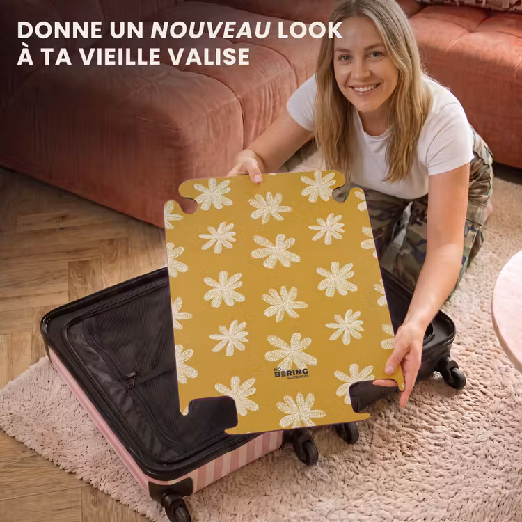 CaseSwap™ - Fleur - Ludique - Jaune ocre — 3