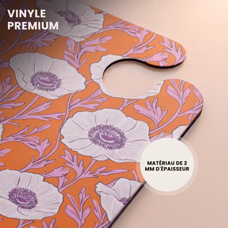 CaseSwap™ - Fleurs - Graphique - Orange — 5