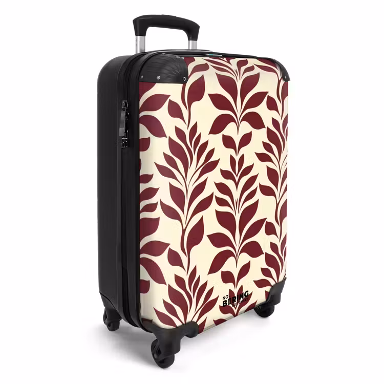 CaseSwap™ - Abstrait - Feuilles - Bourgogne — 2