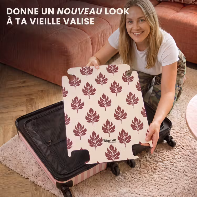 CaseSwap™ - Botanique - Motif - Bordeaux — 3